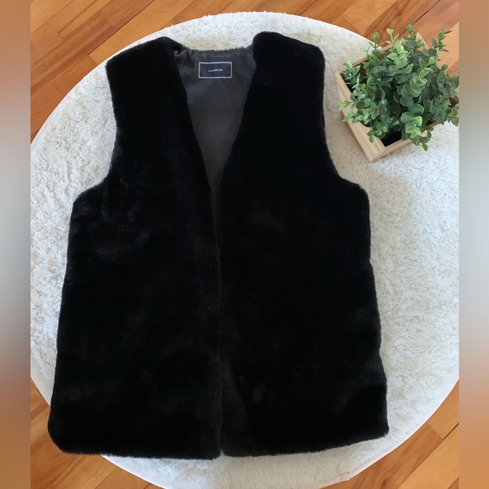 Le Chateau Faux Fur Vest